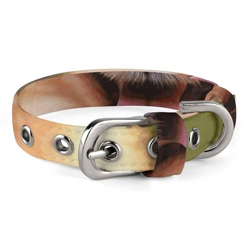WYUSPGK Niedliches Katzenhalsband, kurzhaariger Zwergspitz-Druck, personalisierbar, geeignet für kleine und mittelgroße Hunde WYUSPGK Niedliches Katzenhalsband, kurzhaariger Zwergspitz-Druck, personalisierbar, geeignet für kleine und mittelgroße Hunde von WYUSPGK