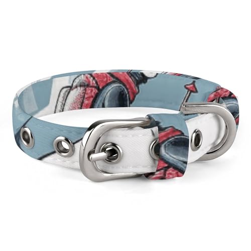 WYUSPGK Niedliches Katzenhalsband, mit Ski-Motiv, personalisierbar, geeignet für kleine und mittelgroße Hunde WYUSPGK Niedliches Katzenhalsband, mit Ski-Motiv, personalisierbar, geeignet für kleine und mittelgroße Hunde von WYUSPGK