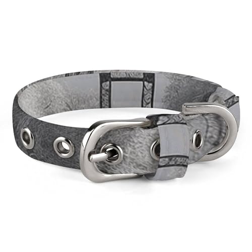 WYUSPGK Niedliches Katzenhalsband, schneebedeckte Zugstrecken, mit Abreißverschluss, personalisierbares Hundehalsband, geeignet für kleine und mittelgroße Hunde WYUSPGK Niedliches Katzenhalsband, schneebedeckte Zugstrecken, mit Abreißverschluss, personalisierbares Hundehalsband, geeignet für kleine und mittelgroße Hunde von WYUSPGK