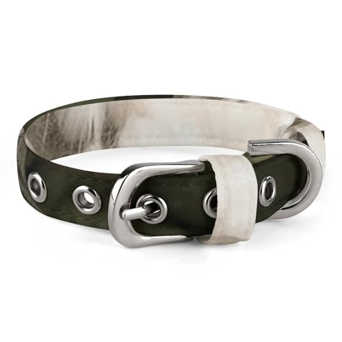 WYUSPGK Niedliches Katzenhalsband, weißer Pfauen-Druck, personalisierbar, geeignet für kleine und mittelgroße Hunde WYUSPGK Niedliches Katzenhalsband, weißer Pfauen-Druck, personalisierbar, geeignet für kleine und mittelgroße Hunde von WYUSPGK