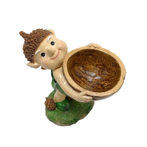 Papageien Wasserschüssel Vogelbad Für Gartentrinker Garten Schöne Statue Für Sittiche Und Wellenstoffen Feeder von WZBHCZLJ