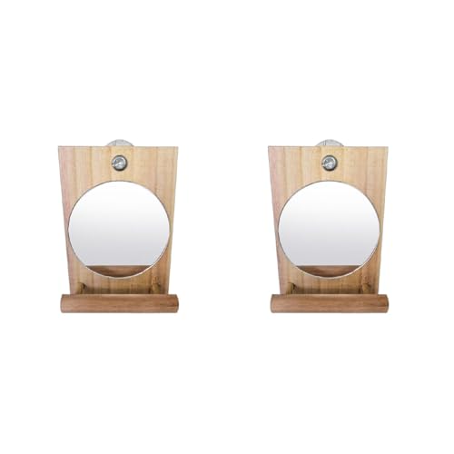Papageienspiegelspielzeug Für Käfighänge Vogel Holz Barsch Natürlicher Holzstand Sittich Accessoires Für Afrikaner Für Graue Vogelspiegel Mit Perch Parrot Shotet Cockatiel Lovebirds Stand Toy Papageienspiegelspielzeug Für Käfighänge Vogel Holz Barsch Natürlicher Holzstand Sittich Accessoires Für Afrikaner Für Graue Vogelspiegel Mit Perch Parrot Shotet Cockatiel Lovebirds Stand Toy von WZBHCZLJ