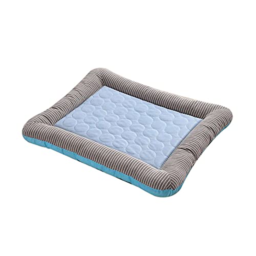 WZTHLF Hundebett, wiederverwendbare Hundematte, Kühlmatte für Hunde, selbstkühlende Matte, weich, rechteckig, waschbar, Bettkissen für kleine, mittelgroße und große Rassen WZTHLF Hundebett, wiederverwendbare Hundematte, Kühlmatte für Hunde, selbstkühlende Matte, weich, rechteckig, waschbar, Bettkissen für kleine, mittelgroße und große Rassen von WZTHLF