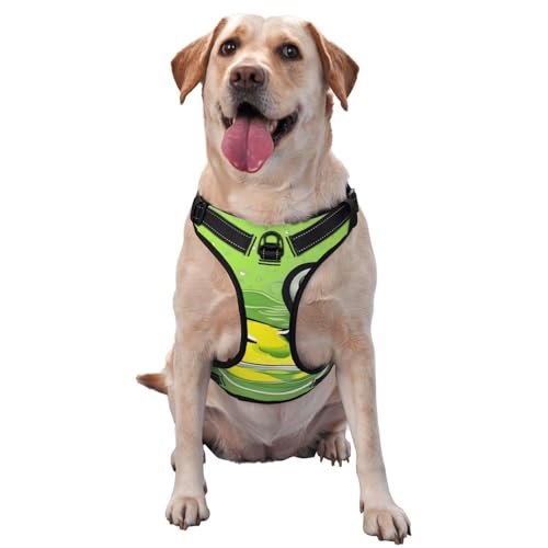 Green Duck Haustier-Traktionsweste, bedruckt, Größe XL, ideal für Spaziergänge mit dem Hund, Wandern, tägliche Reisen Green Duck Haustier-Traktionsweste, bedruckt, Größe XL, ideal für Spaziergänge mit dem Hund, Wandern, tägliche Reisen von WZYCWB