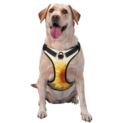 Haustierweste mit Sonnenblumen in der Abendsonne, klein, bedruckt, ideal für Spaziergänge mit dem Hund, Wandern, tägliche Reisen Haustierweste mit Sonnenblumen in der Abendsonne, klein, bedruckt, ideal für Spaziergänge mit dem Hund, Wandern, tägliche Reisen von WZYCWB