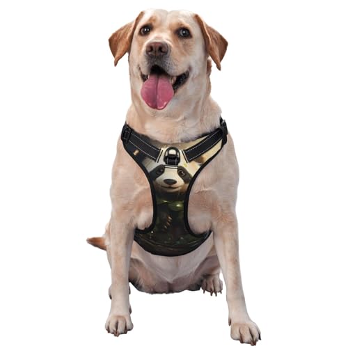 Haustierweste mit süßem Panda-Pflanzenmotiv, bedruckt, ideal für Spaziergänge mit dem Hund, Wandern, tägliche Reisen Haustierweste mit süßem Panda-Pflanzenmotiv, bedruckt, ideal für Spaziergänge mit dem Hund, Wandern, tägliche Reisen von WZYCWB