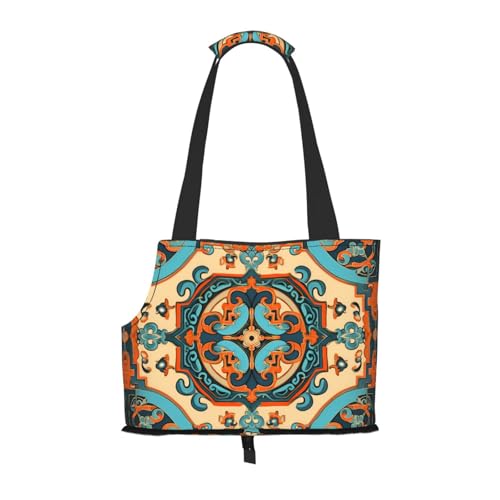 Lightweight, breathable travel small pet shoulder bag, WZYCWB Intricate patterns printed pet shoulder bag von WZYCWB