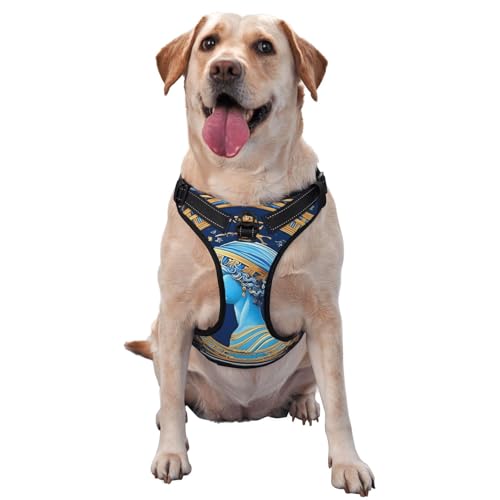 Love Goddess Haustier-Traktionsweste, bedruckt, klein, ideal für Spaziergänge mit dem Hund, Wandern, tägliche Reisen Love Goddess Haustier-Traktionsweste, bedruckt, klein, ideal für Spaziergänge mit dem Hund, Wandern, tägliche Reisen von WZYCWB