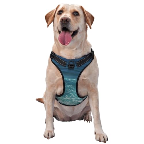 The Deep Ocean Haustier-Traktionsweste, bedruckt, klein, ideal für Spaziergänge mit dem Hund, Wandern, tägliche Reisen The Deep Ocean Haustier-Traktionsweste, bedruckt, klein, ideal für Spaziergänge mit dem Hund, Wandern, tägliche Reisen von WZYCWB
