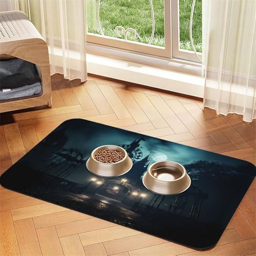 WZYCWB 40 x 60 cm, gemustertes Tischset für Katzen- und Hundefutter, faltbar und leicht zu verstauen WZYCWB 40 x 60 cm, gemustertes Tischset für Katzen- und Hundefutter, faltbar und leicht zu verstauen von WZYCWB