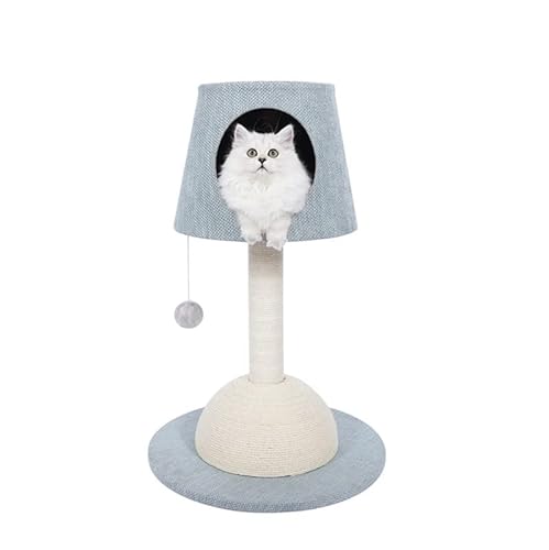 Katzenbaum Lampenförmiges Katzenhaus Multifunktionaler Kratzbaum Kratzbaum Fun Post Climbing Toy Activity Home Cat Jumping Tower Kratzbäume von WaLdor