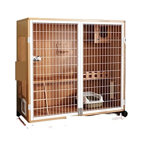 Katzenhaus Katzenhütte Katzenkäfig Cat Villa Indoor Cat Room Home Cat House Übergroßer Freiraum Katzenschrank Katzenhaus Katzenstreu Luxus-Katzenkäfig Katzengehege Katzenmöbel Katzenhöhle (Color : No Katzenhaus Katzenhütte Katzenkäfig Cat Villa Indoor Cat Room Home Cat House Übergroßer Freiraum Katzenschrank Katzenhaus Katzenstreu Luxus-Katzenkäfig Katzengehege Katzenmöbel Katzenhöhle (Color : No von WaLdor