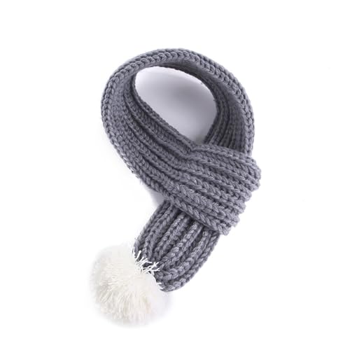 WaLdor Feiertags-Haustierkostüm Gestrickte Weihnachtsschals for Haustiere, kreative Katzenlätzchen, Haustierbedarf for Hunde Haustier-Feiertagskostüm-Anzug (Color : 3, Size : L) von WaLdor
