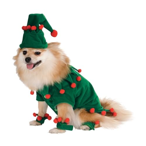 WaLdor Feiertags-Haustierkostüm Weihnachtskleidung for Haustiere, lustige Kostüme for Hunde und Katzen, Cosplay-Sets for Haustiere Haustier-Feiertagskostüm-Anzug (Size : M) von WaLdor