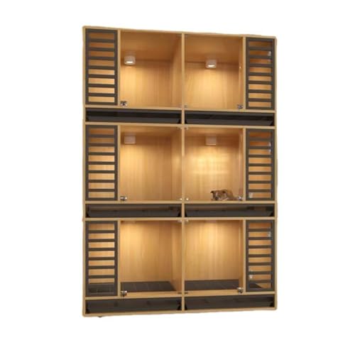 WaLdor Katzengehege im Freien Hundekäfig, Massivholz-Vitrine, Pflegeschrank mit Tablett, Toilette, Hundevilla, Kleiner Hundekäfig, Hundehütte, Katzenvilla, Schrank Katzenhütte WaLdor Katzengehege im Freien Hundekäfig, Massivholz-Vitrine, Pflegeschrank mit Tablett, Toilette, Hundevilla, Kleiner Hundekäfig, Hundehütte, Katzenvilla, Schrank Katzenhütte von WaLdor