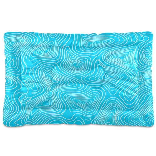 Waassud Blue Line Dickes Hundebett-Matte, rutschfest, kaufest, Haustierbett für Hunde und Katzen, weich, waschbar, Hundehütte, Kistenunterlage für Boden, Sofa, Auto, 91,4 x 61 cm Waassud Blue Line Dickes Hundebett-Matte, rutschfest, kaufest, Haustierbett für Hunde und Katzen, weich, waschbar, Hundehütte, Kistenunterlage für Boden, Sofa, Auto, 91,4 x 61 cm von Waassud