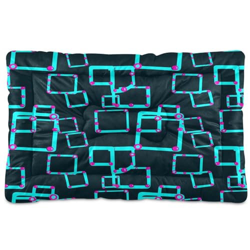 Waassud Dicke Hundebett-Matte, rutschfest, kaufest, Haustierbett für Hunde, Katzen, weich, waschbar, Hundehüttenkissen für Boden, Sofa, Auto, 45,7 x 61 cm, Blau Waassud Dicke Hundebett-Matte, rutschfest, kaufest, Haustierbett für Hunde, Katzen, weich, waschbar, Hundehüttenkissen für Boden, Sofa, Auto, 45,7 x 61 cm, Blau von Waassud