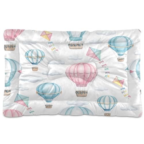 Waassud Dicke Hundebett-Matte mit Luftballons, rutschfest, kaufest, Haustierbett für Hunde und Katzen, weich, waschbar, Hundehüttenkissen für Boden, Sofa, Auto, 45,7 x 61 cm Waassud Dicke Hundebett-Matte mit Luftballons, rutschfest, kaufest, Haustierbett für Hunde und Katzen, weich, waschbar, Hundehüttenkissen für Boden, Sofa, Auto, 45,7 x 61 cm von Waassud
