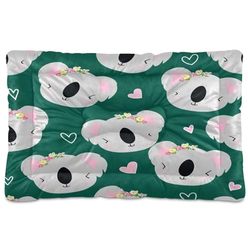 Waassud Dickes Hundebett, Cartoon-Koala, rutschfest, kaufest, Haustierbett für Hunde und Katzen, weich, waschbar, Hundehütte, Kistenunterlage für Boden, Sofa, Auto, 91,4 x 61 cm Waassud Dickes Hundebett, Cartoon-Koala, rutschfest, kaufest, Haustierbett für Hunde und Katzen, weich, waschbar, Hundehütte, Kistenunterlage für Boden, Sofa, Auto, 91,4 x 61 cm von Waassud