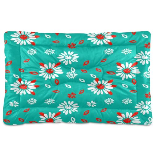 Waassud Dickes Hundebett mit Blättern, rutschfest, kaufest, Haustierbett für Hunde und Katzen, weich, waschbar, Hundehüttenkissen für Boden, Sofa, Auto, 45,7 x 61 cm Waassud Dickes Hundebett mit Blättern, rutschfest, kaufest, Haustierbett für Hunde und Katzen, weich, waschbar, Hundehüttenkissen für Boden, Sofa, Auto, 45,7 x 61 cm von Waassud