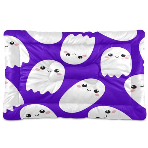 Waassud Gruseliges Halloween-Hundebett, dick, rutschfest, kaufest, Haustierbett für Hunde und Katzen, weich, waschbar, Hundehütte, Kistenunterlage für Boden, Sofa, Auto, 91,4 x 61 cm Waassud Gruseliges Halloween-Hundebett, dick, rutschfest, kaufest, Haustierbett für Hunde und Katzen, weich, waschbar, Hundehütte, Kistenunterlage für Boden, Sofa, Auto, 91,4 x 61 cm von Waassud