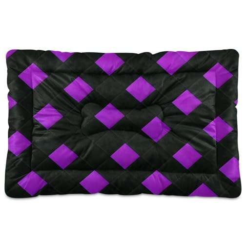 Waassud Halloween-Diamant-Formen, dick, rutschfest, kaufest, Haustierbett für Hunde und Katzen, weich, waschbar, Hundehüttenkissen für Boden, Sofa, Auto, 91,4 x 61 cm Waassud Halloween-Diamant-Formen, dick, rutschfest, kaufest, Haustierbett für Hunde und Katzen, weich, waschbar, Hundehüttenkissen für Boden, Sofa, Auto, 91,4 x 61 cm von Waassud