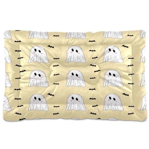 Waassud Handgezeichnetes Boo-boos dickes Hundebett-Matte, rutschfest, kaufest, Haustierbett für Hunde, Katzen, weich, waschbar, Hundehüttenkissen für Boden, Sofa, Auto, 91,4 x 61 cm von Waassud
