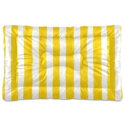Waassud Hundebett, dick, rutschfest, kaufest, Haustierbett für Hunde, Katzen, weich, waschbar, Hundehüttenkissen für Boden, Sofa, Auto, 45,7 x 61 cm, Gelb Waassud Hundebett, dick, rutschfest, kaufest, Haustierbett für Hunde, Katzen, weich, waschbar, Hundehüttenkissen für Boden, Sofa, Auto, 45,7 x 61 cm, Gelb von Waassud
