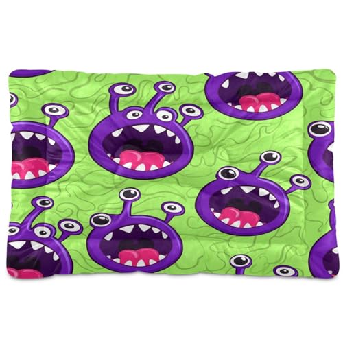 Waassud Monsters Dickes Hundebett-Matte, rutschfest, kaufest, Haustierbett für Hunde und Katzen, weich, waschbar, Hundehüttenkissen für Boden, Sofa, Auto, 45,7 x 61 cm Waassud Monsters Dickes Hundebett-Matte, rutschfest, kaufest, Haustierbett für Hunde und Katzen, weich, waschbar, Hundehüttenkissen für Boden, Sofa, Auto, 45,7 x 61 cm von Waassud
