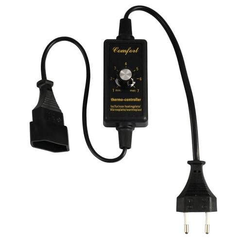 Temperaturregler für Wärmeplatte, max. 100 Watt, 230V-Anschluss Temperaturregler für Wärmeplatte, max. 100 Watt, 230V-Anschluss von WachtelGlück