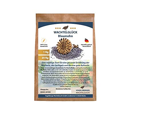 WachtelGlück® Blaumohn von WachtelGlück