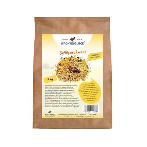 WachtelGlück® Geflügelschmaus 5 Kg von WachtelGlück