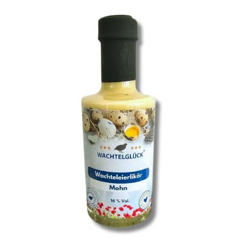 WachtelGlück® Wachteleierlikör Mohn von WachtelGlück
