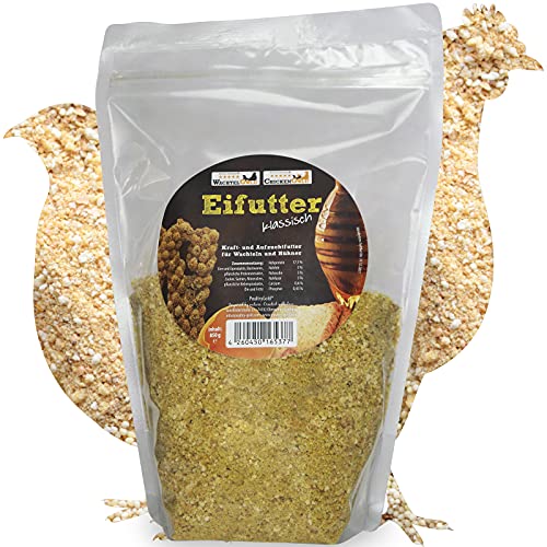 WachtelGold Eifutter klassisch 850g - Aufzucht, Kraftfutter, fördert das Wachtstum von WachtelGold