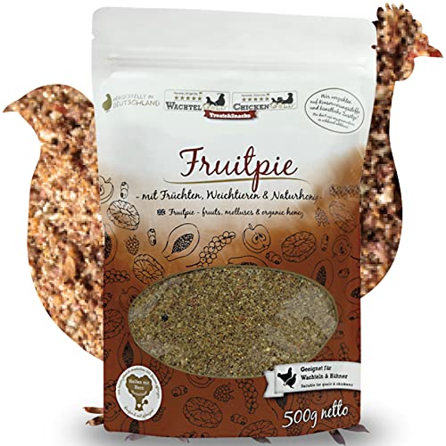 WachtelGold Fruitpie 500g - Snack für Wachteln und Hühner - mit Früchten WachtelGold Fruitpie 500g - Snack für Wachteln und Hühner - mit Früchten von WachtelGold