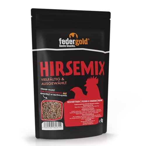 WachtelGold Hirsemix 1kg - Snack für Legewachtel und Ziervögel - Hirse von WachtelGold