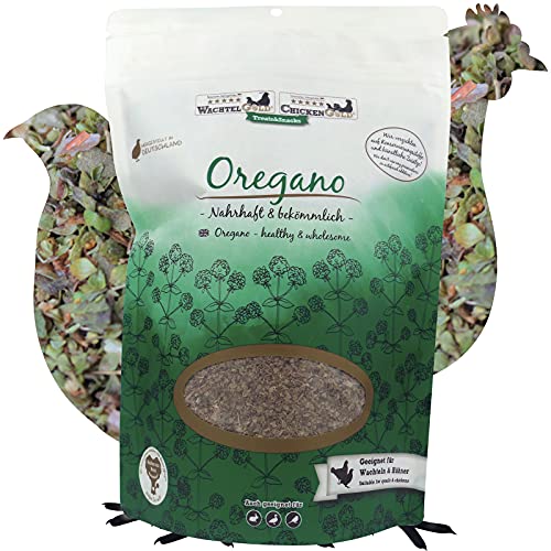 WachtelGold Oregano 100g - stärkt das Immunsystem - Kräuter für Wachteln und Hühner von WachtelGold