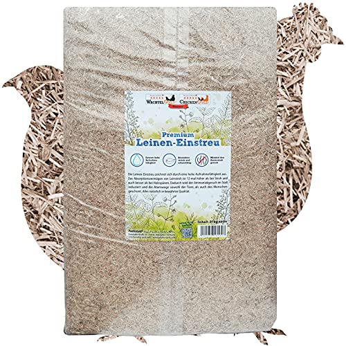 WachtelGold-Premium Leinen-Streu 20kg - Leinenstroh, Flachsstreu, Einstreu, Stall WachtelGold-Premium Leinen-Streu 20kg - Leinenstroh, Flachsstreu, Einstreu, Stall von WachtelGold
