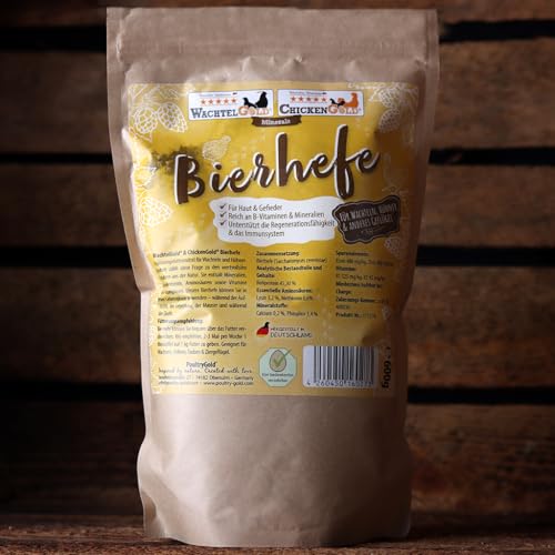 WachtelGold Reine Bierhefe 600g - mit B-Vitaminen, Aminosäuren & Spurenelementen WachtelGold Reine Bierhefe 600g - mit B-Vitaminen, Aminosäuren & Spurenelementen von WachtelGold