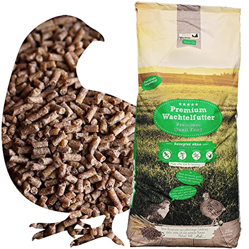 WachtelGold Wachtelfutter 25kg, Legekorn Basis - ohne Gentechnik - Legefutter WachtelGold Wachtelfutter 25kg, Legekorn Basis - ohne Gentechnik - Legefutter von WachtelGold