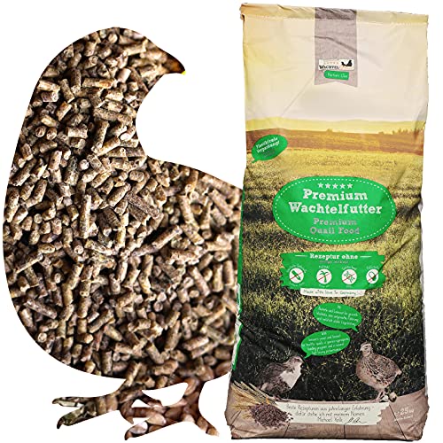 WachtelGold Wachtelfutter 25kg - Wachtelkorn ProVital- ohne Gentechnik - Legefutter, Legekorn WachtelGold Wachtelfutter 25kg - Wachtelkorn ProVital- ohne Gentechnik - Legefutter, Legekorn von WachtelGold