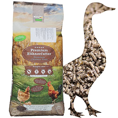 DuckGold Enten- & Gänsekorn 25kg - Entenfutter Gänsefutter Wassergeflügelkorn Pellets DuckGold Enten- & Gänsekorn 25kg - Entenfutter Gänsefutter Wassergeflügelkorn Pellets von WachtelGold