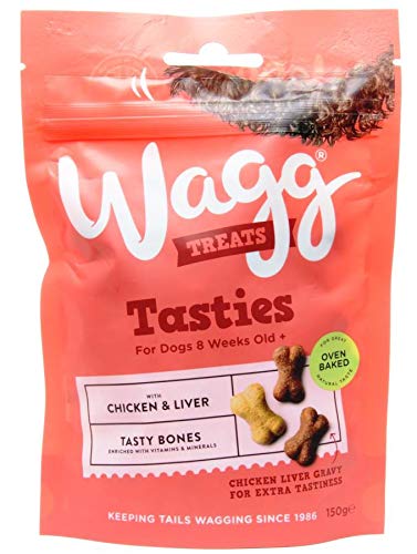 Wagg Hundefutter (Tasty Bones 2 x 150g) von Wagg