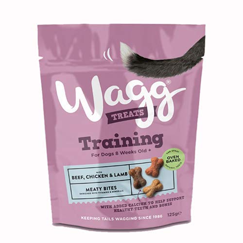 Wagg Trainingsleckereien mit Huhn, Rindfleisch und Lamm, 125 g, 4 Stück von Wagg
