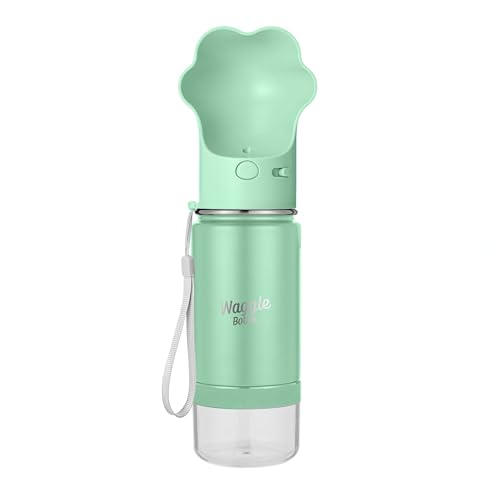 Waggle Bottle Umweltfreundliche Edelstahl-Trinkflasche für Hunde, Minze Waggle Bottle Umweltfreundliche Edelstahl-Trinkflasche für Hunde, Minze von Waggle Bottle