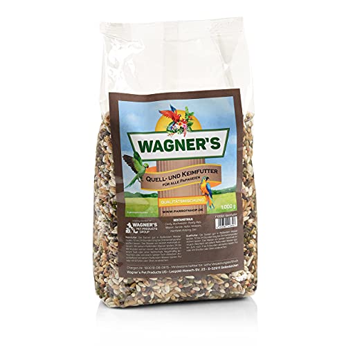 Wagner's | Quellfutter und Keimfutter 1 kg für Sittiche & Papageien von Wagner's