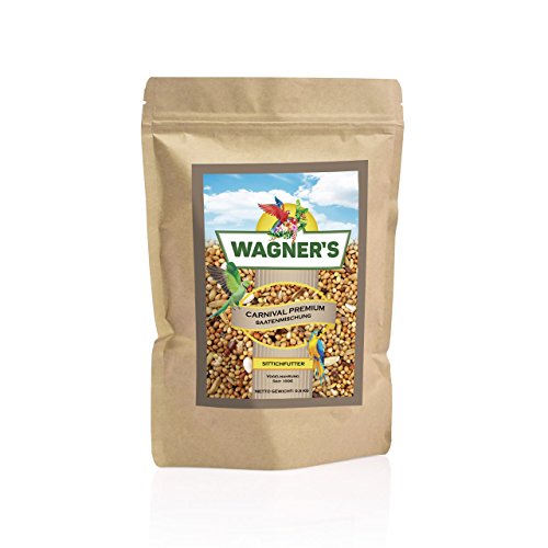 Wagner's | Sittichfutter Carnival Premium - 500 g Saaten Futter Mischung für Sittiche von Wagner's
