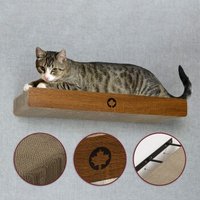 Canadian Cat Company Kratzbrett Cloud für die Wand braun von Canadian Cat Company