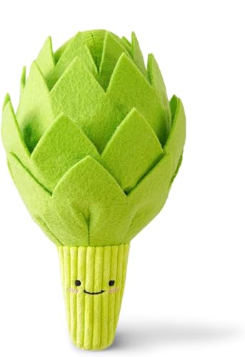 Artischocke Schnüffelspielzeug für Hunde, Interaktives Hundeleckerli-Puzzle, Hunde Plüschtier Kauspielzeug, Maschinenwaschbares Hundeanreicherungsspielzeug, aus recycelten Materialien, kleine bis Artischocke Schnüffelspielzeug für Hunde, Interaktives Hundeleckerli-Puzzle, Hunde Plüschtier Kauspielzeug, Maschinenwaschbares Hundeanreicherungsspielzeug, aus recycelten Materialien, kleine bis von Wagorific