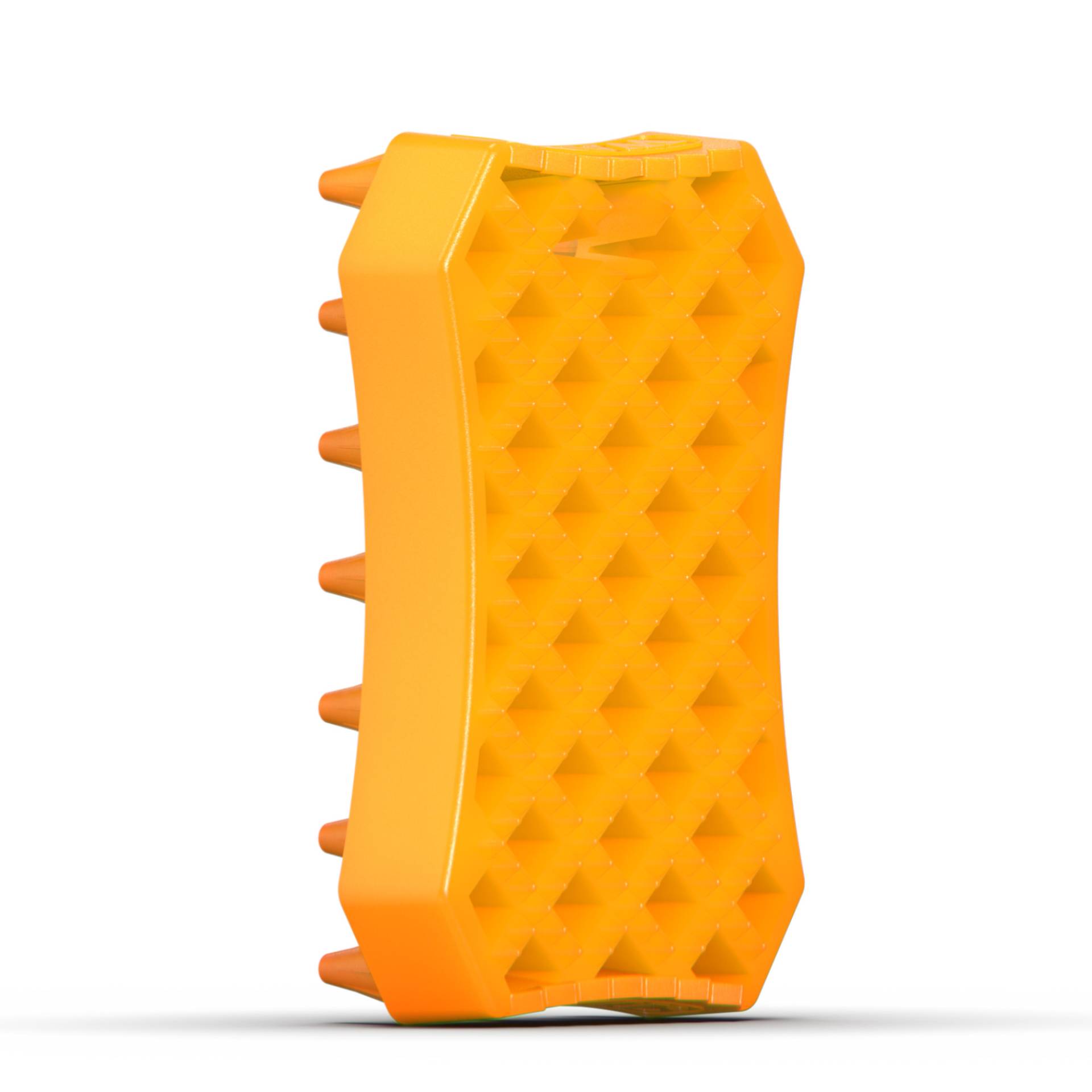 WAHL® Gummibürste Sheddy - orange, ca. L 23 x B 10 x H 4 cm von Wahl